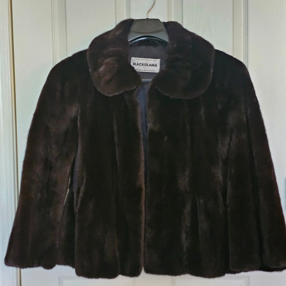 Black Mink Coat